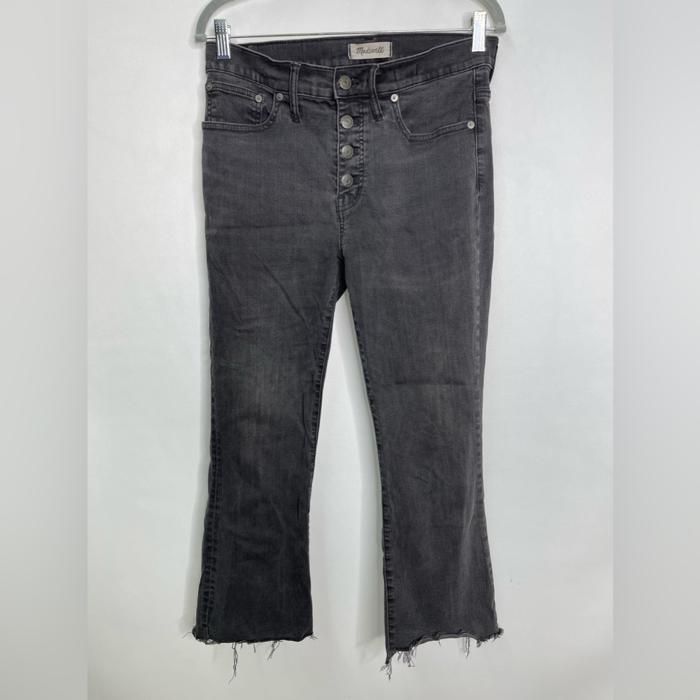 Madewell High Rise Cropped Cali Denim Jeans
